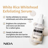 NIDA White Rice Whitehead Exfoliating Serum
