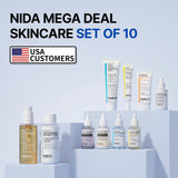 NIDA Mega Deal Skincare Set of 10 (US)